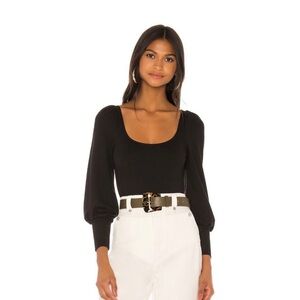 Privacy Please Maeve Bodysuit in Black